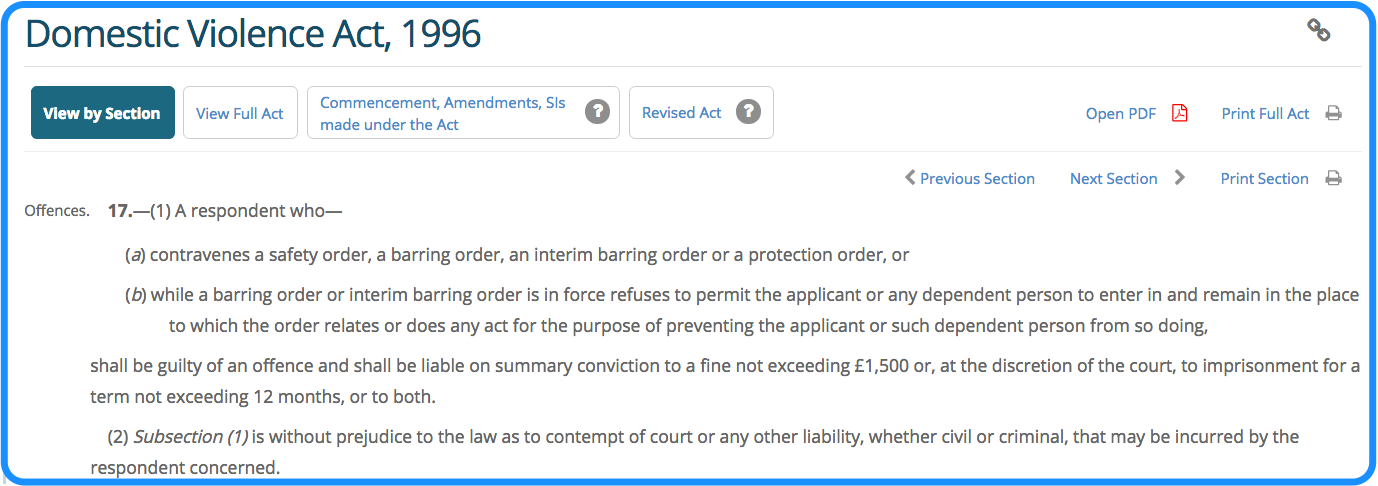 Excluded offences under the vetting legislation